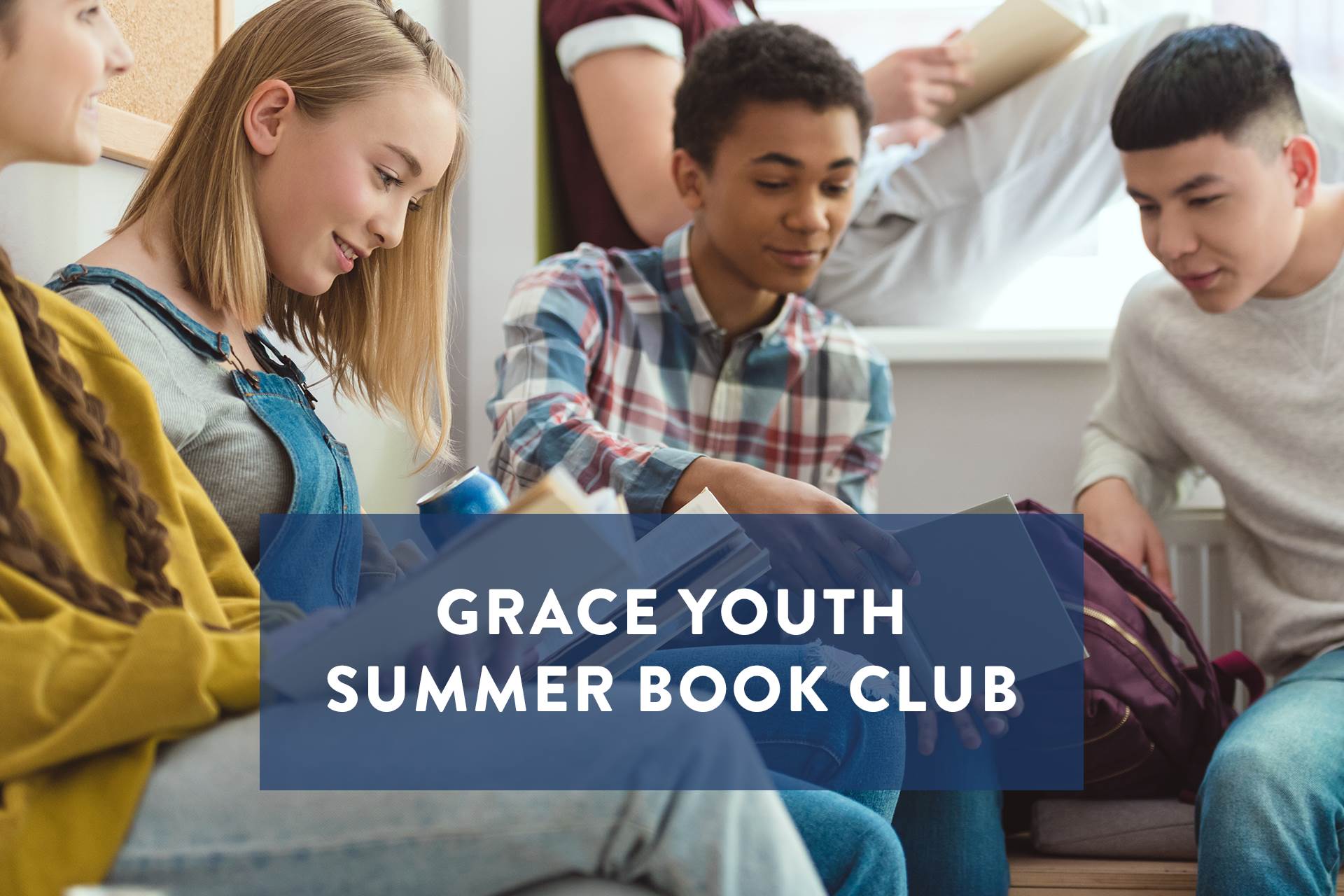 Link to Grace Youth Summer Book Club page